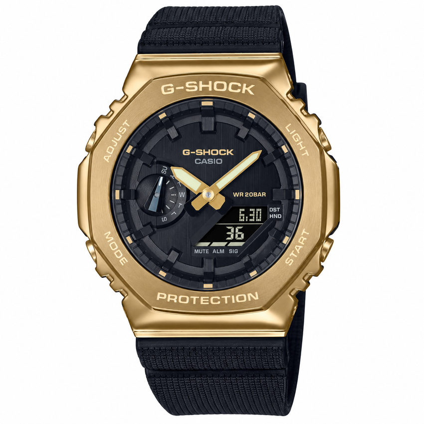 Casio G-Shock GM-2100 Black & Gold