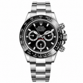 Rolex Oyster Perpetual Daytona Silver and Black watch