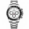Rolex Oyster Perpetual Daytona Silver White Black watch