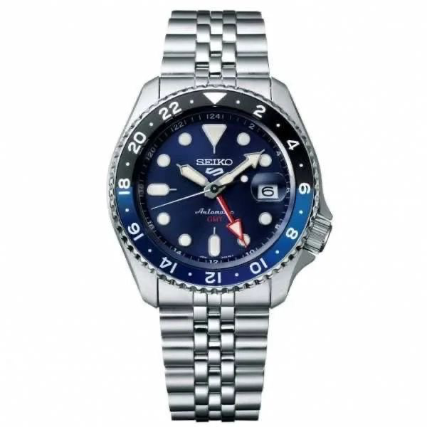 Seiko 5 Sports Gmt Dark Blue Edition