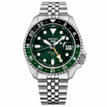 Seiko 5 Sports GMT green dial