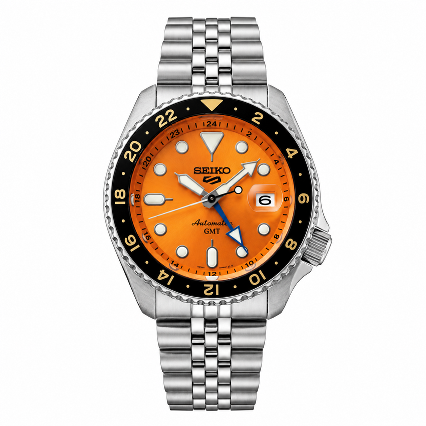 Seiko 5 Sports Gmt Orange dial