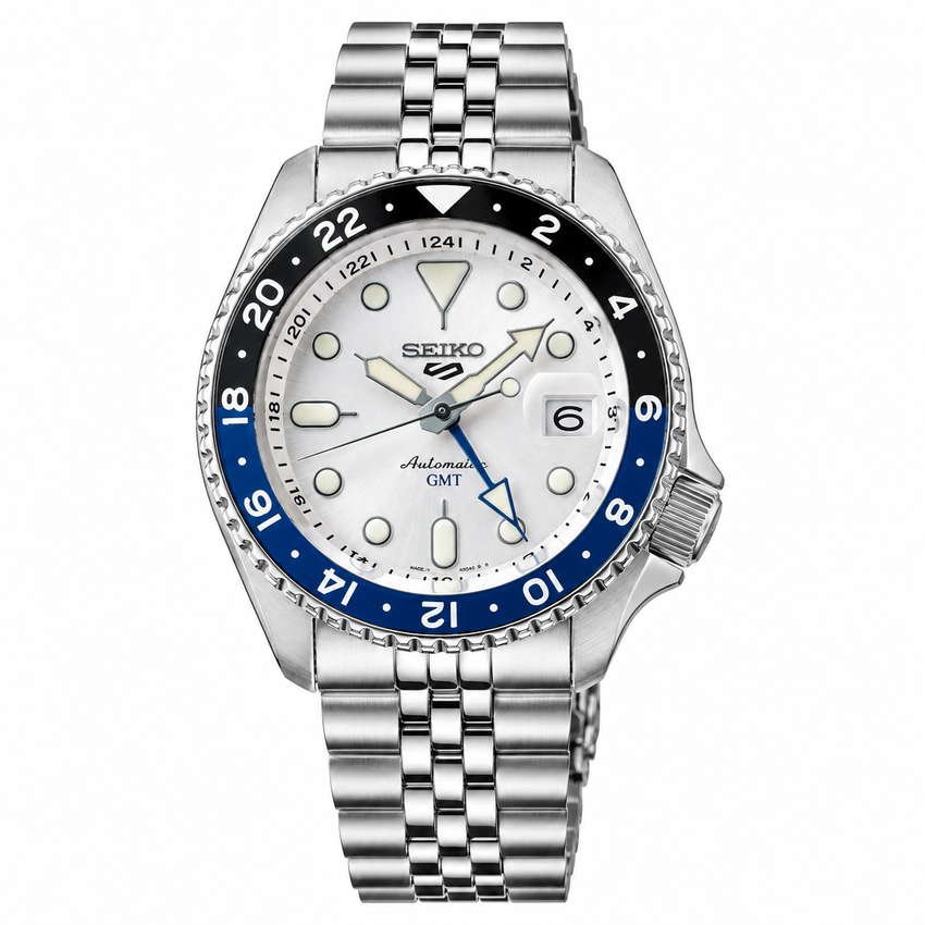 Seiko 5 Sports GMT White