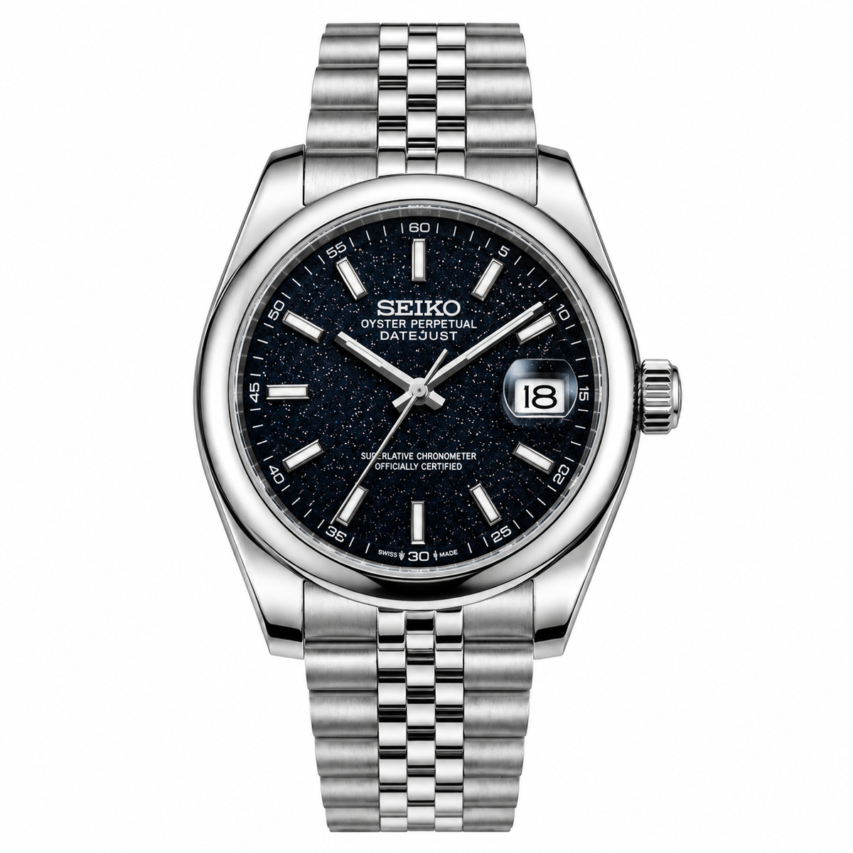Seiko Star Dust Dial Black